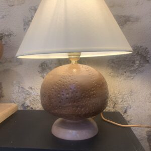 Lampe à poser Chêne brun et hêtre