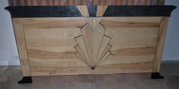 TETE DE LIT ART DECO Taille king size